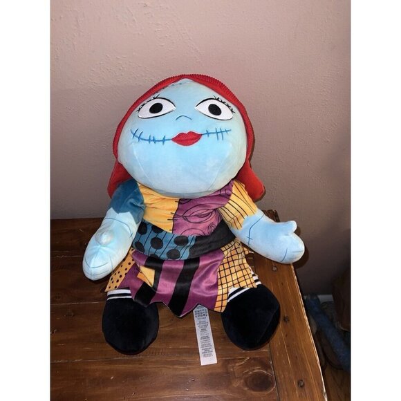 DISNEY 2022 Nightmare Before Christmas 24” Sally Skellington Cuddleez Plush - Picture 5 of 14